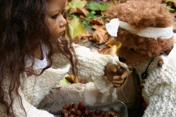 Matoka mit Mickbear Margo