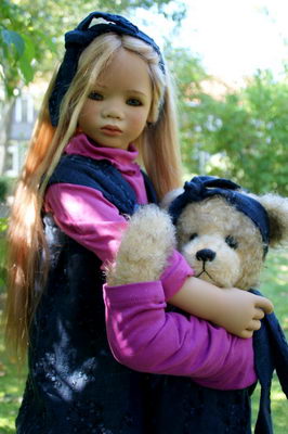 Lilith mit Mickbear Lina