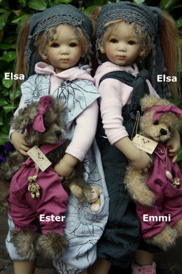 Elsa Zwillinge mit Ester und Emmi
