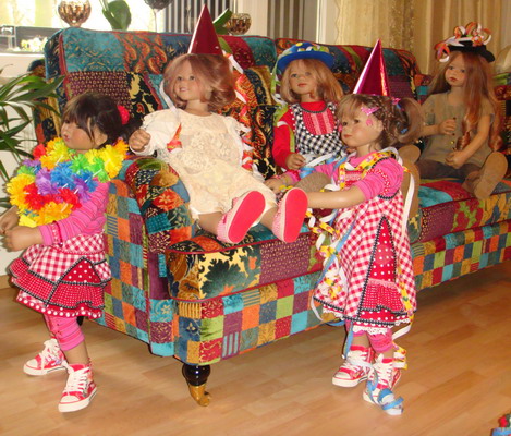 Faschingsparty der Himstedt Kinder