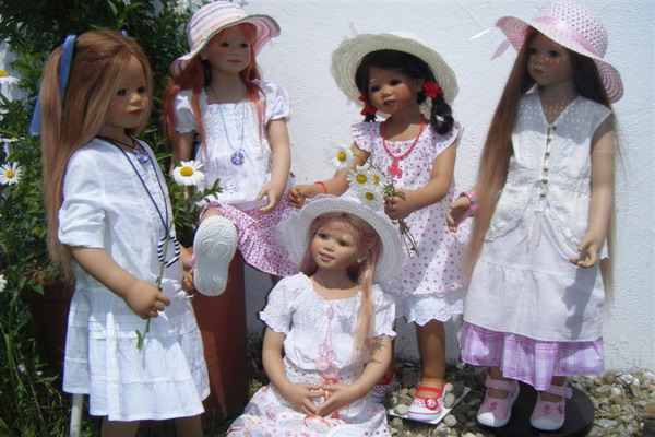 Jinka, Lenka, Merete, Setina, Lihle