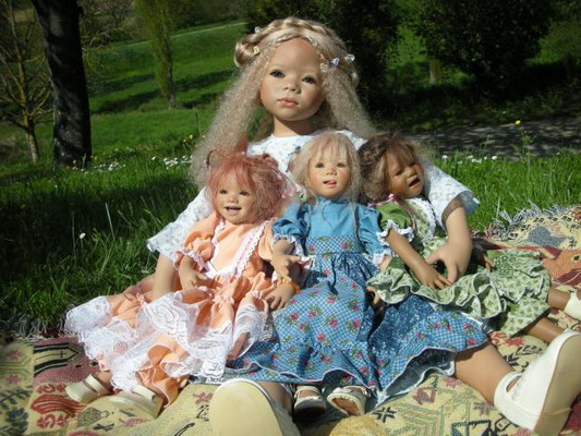 Monja mit Tinke, Lotta, Inke