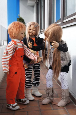 Freddie, Winni, Sina