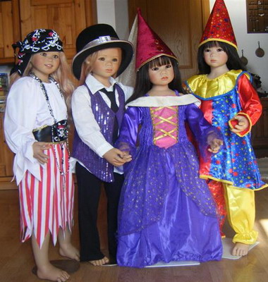 Merete, Lilith, Ai Lien, Shilin