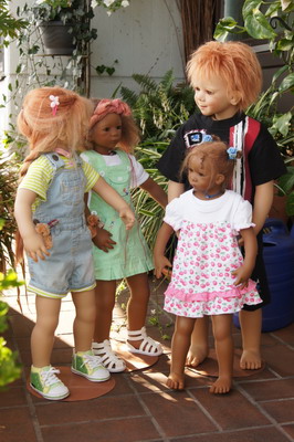 Elsa, Sibi, Kuki, Freddie