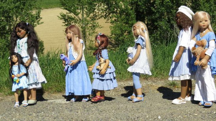 Himstedt Kinder unterwegs